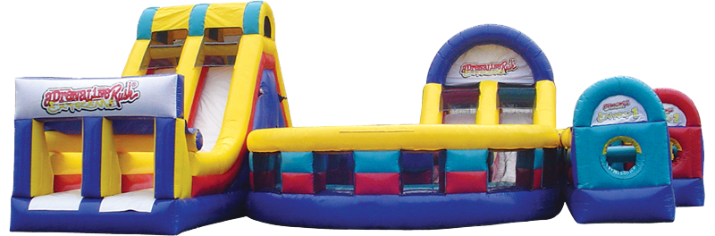 Adrenaline Rush® Extreme Inflatable Obstacle Course